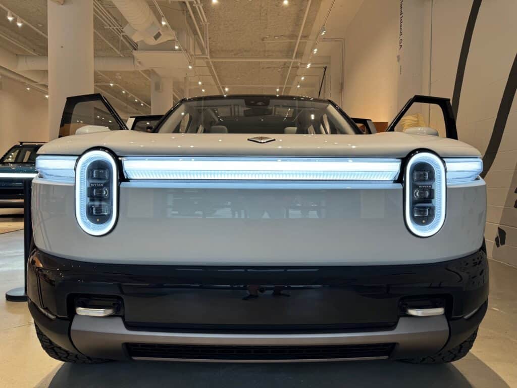 Front face of the Rivian R2