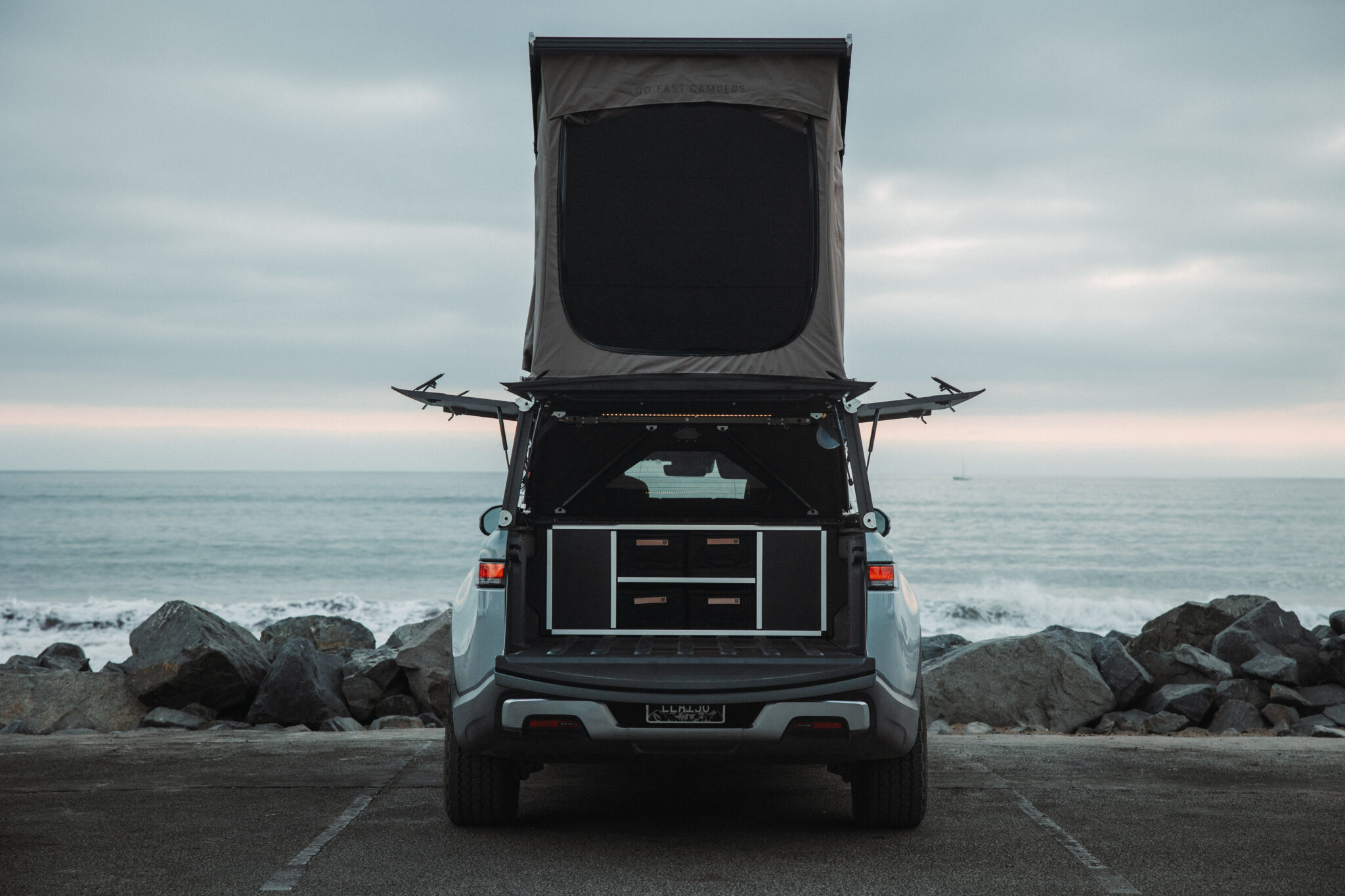 GoFastCampers Unveils Custom Camper and Topper for the Rivian R1T