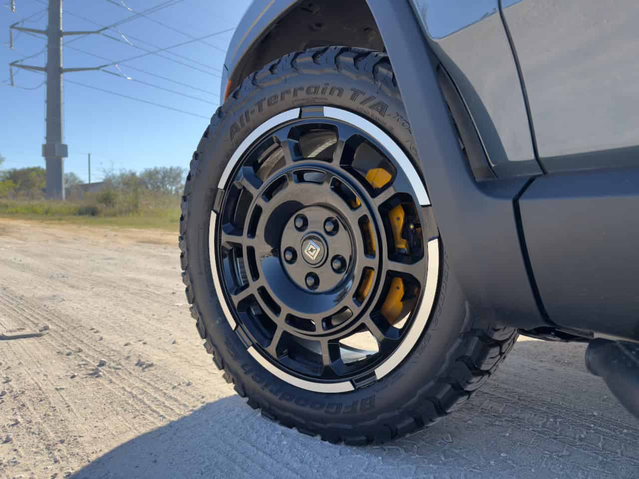 BFGoodrich KO3 Tires on 22" Range Wheel