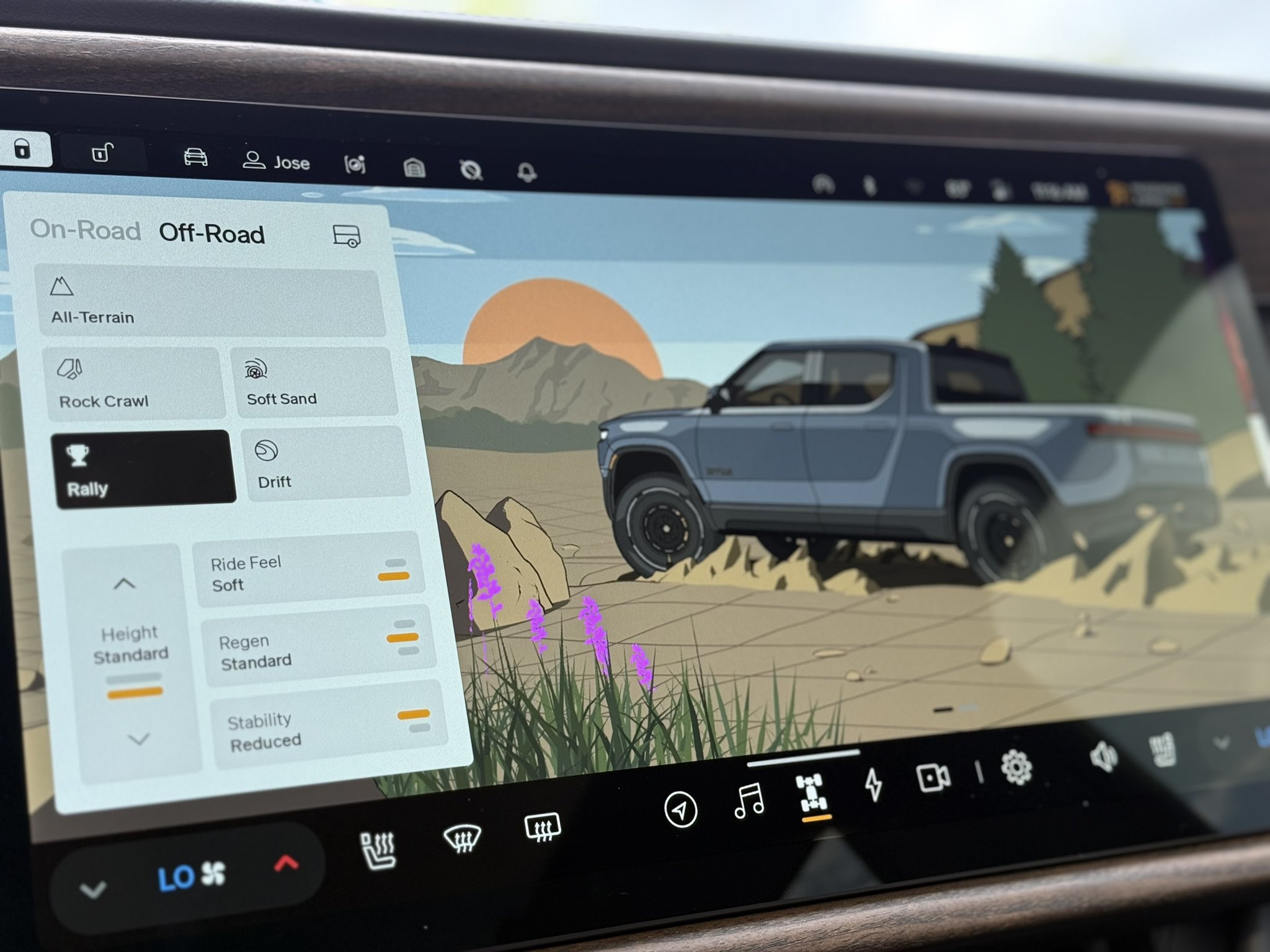 Rivian Rally Drive Mode