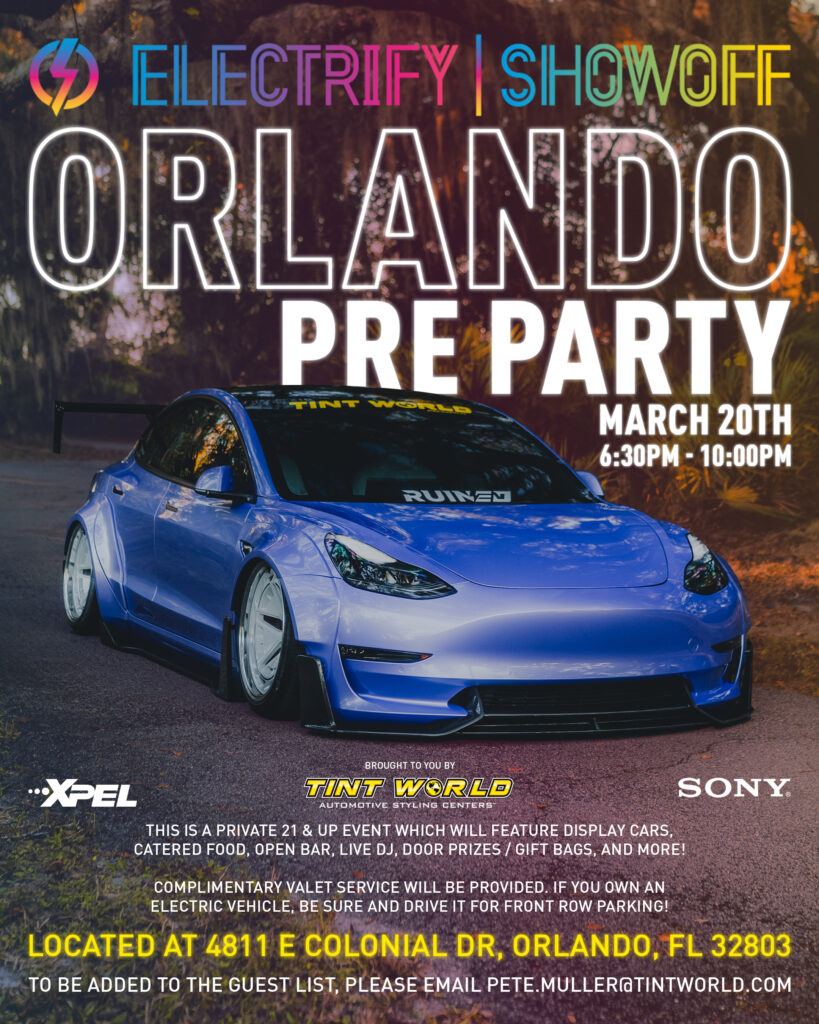 Electrify Expo Orlando Pre-Party hosted by Tint World