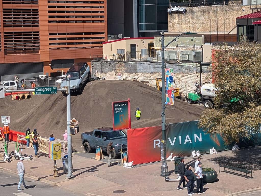 Rivian Electric Joyride in Austin, TX