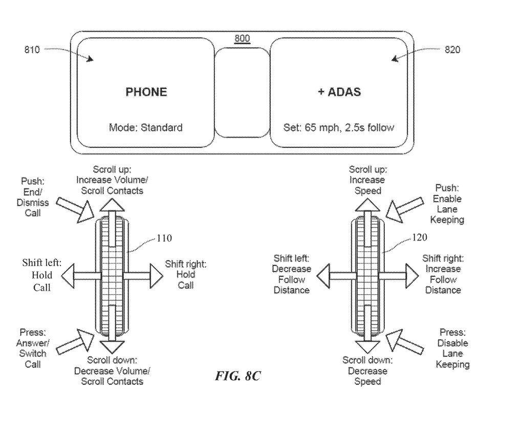 R2/R3 Steering Wheel Controls Patent