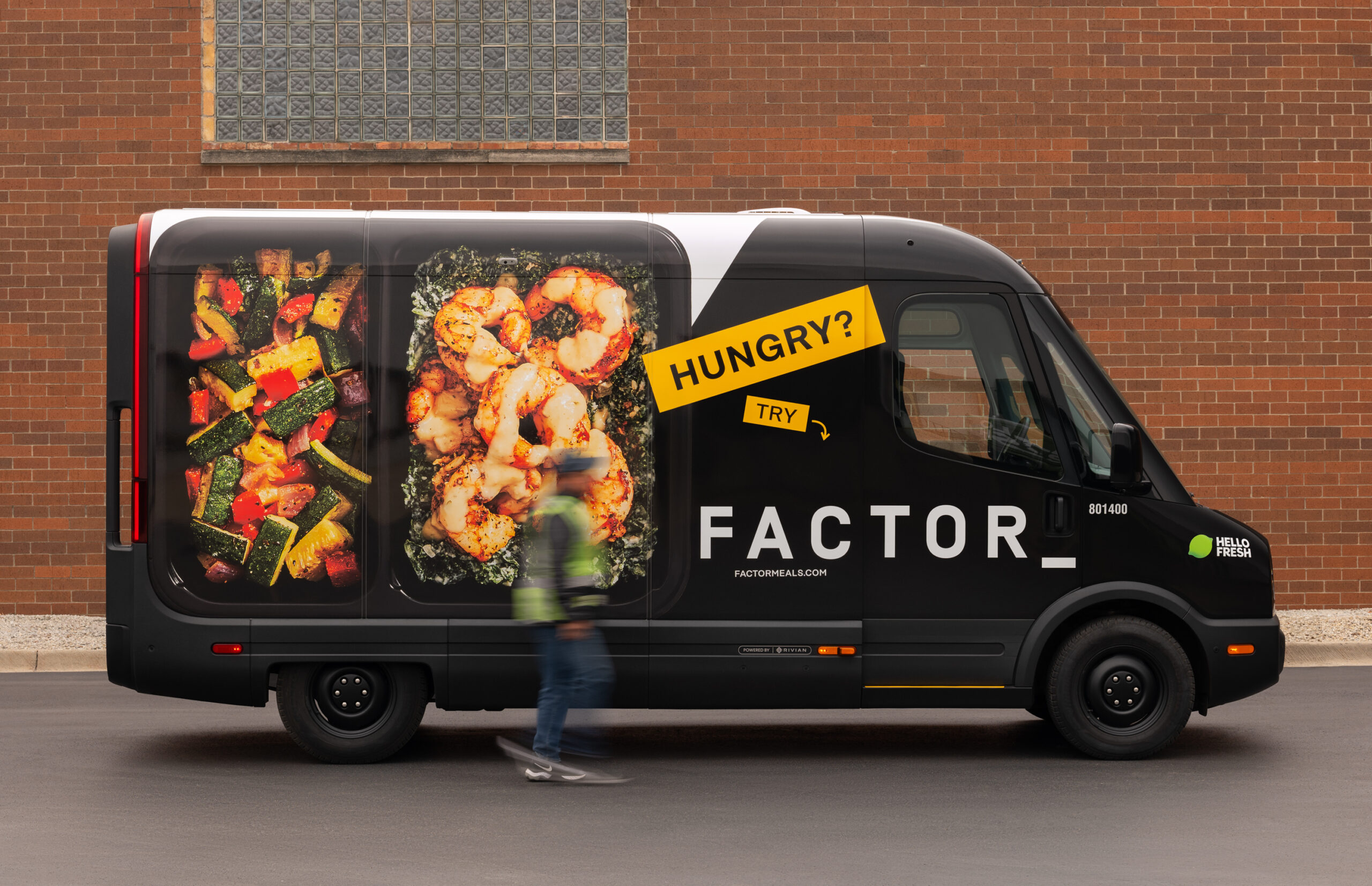 HelloFresh Rivian Commercial Van