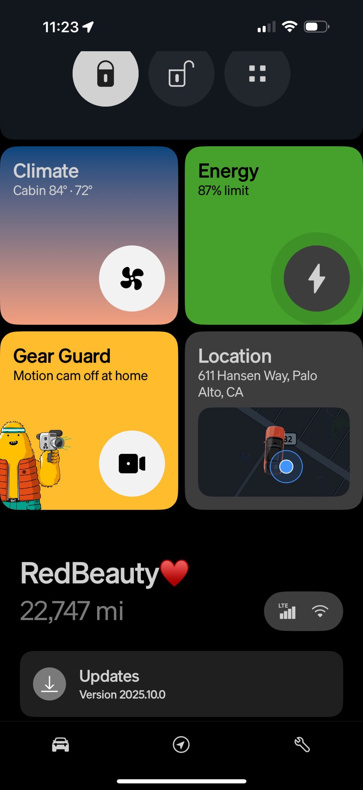 Rivian mobile app V3