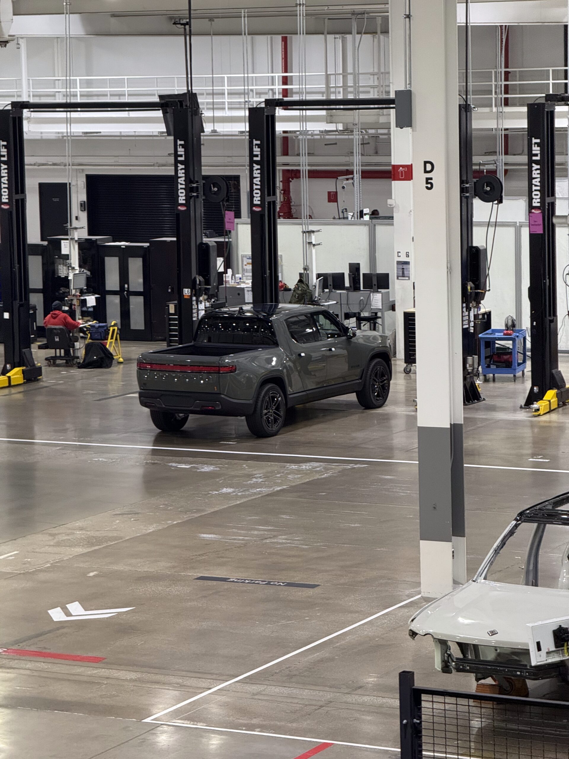 Gen 1 R1T Quad being assembled in the factory in Normal, IL