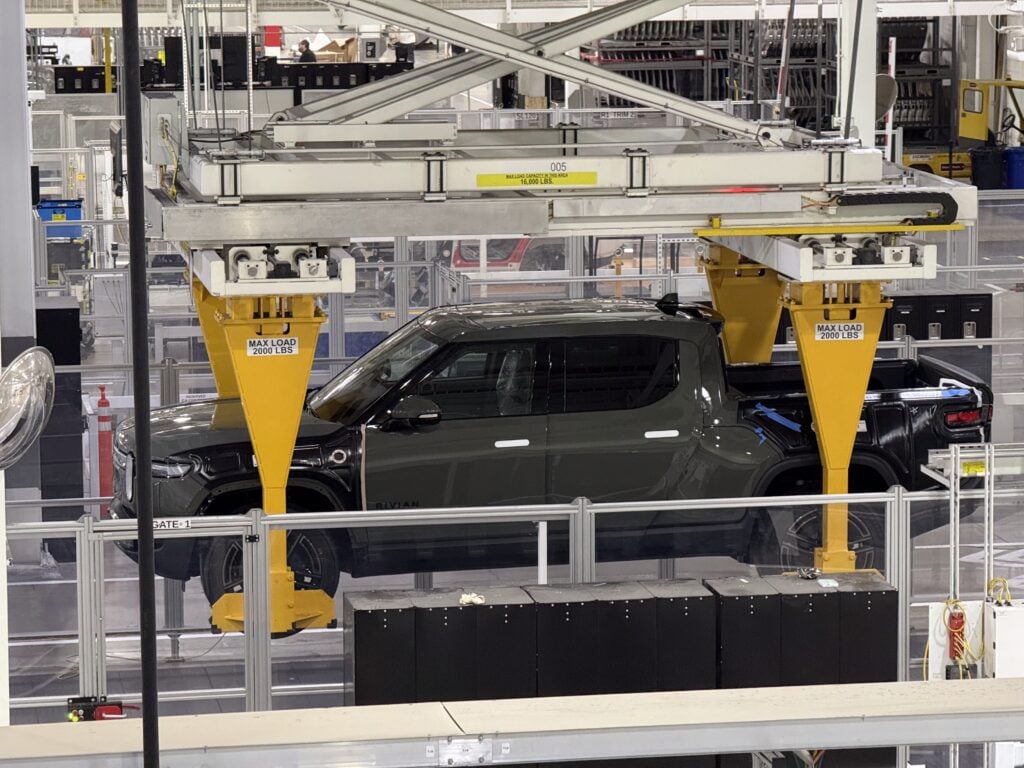 Gen 1 R1T Quad being assembled in the factory in Normal, IL