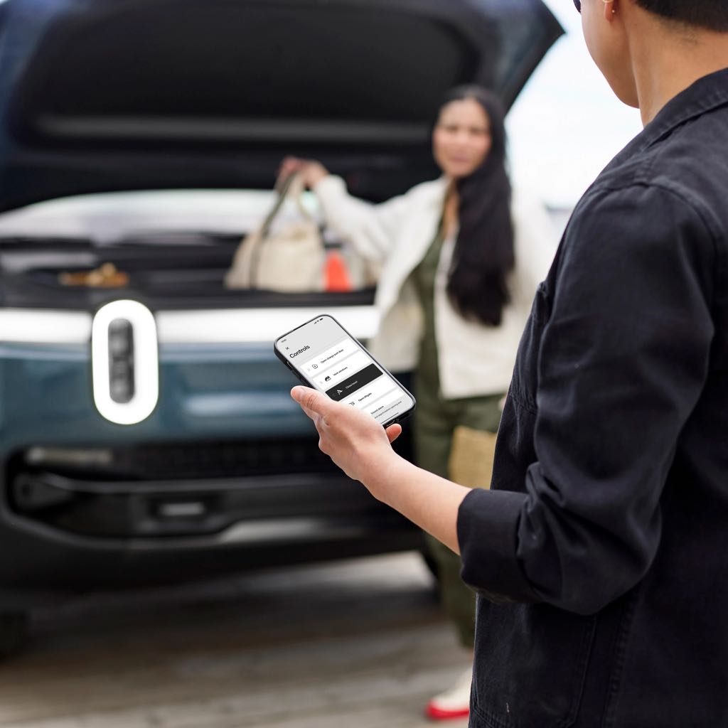 Rivian Phone as a Key