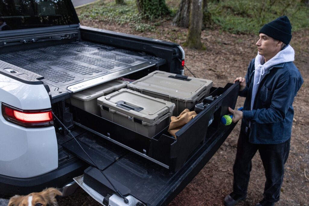 Rivian R1T Owners Get New DECKED Bed Storage Drawer System for $1,599
