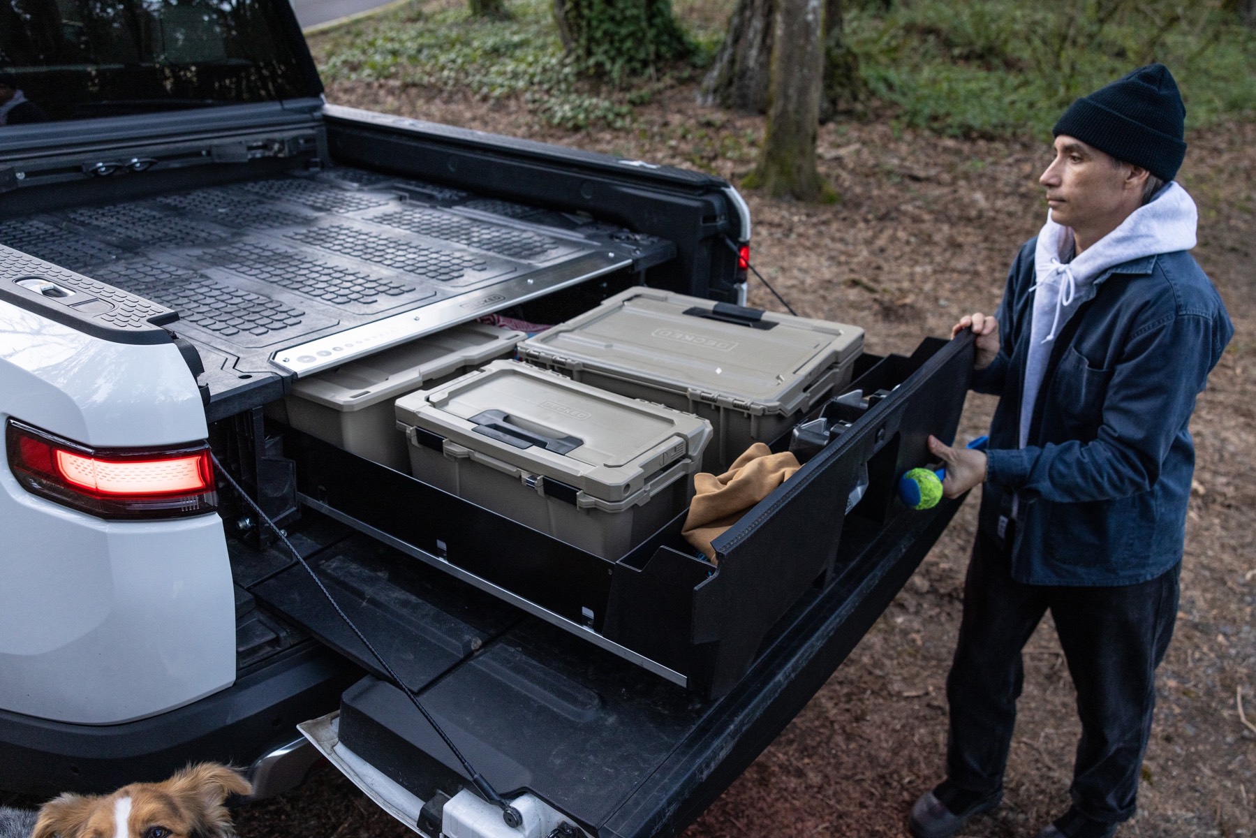 Rivian R1T Owners Get New DECKED Bed Storage Drawer System for $1,599