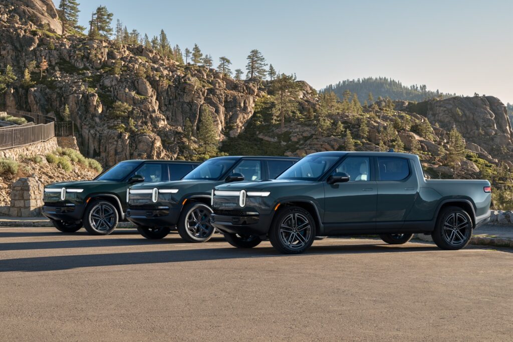 Rivian Gen 2 Quad Family Portrait