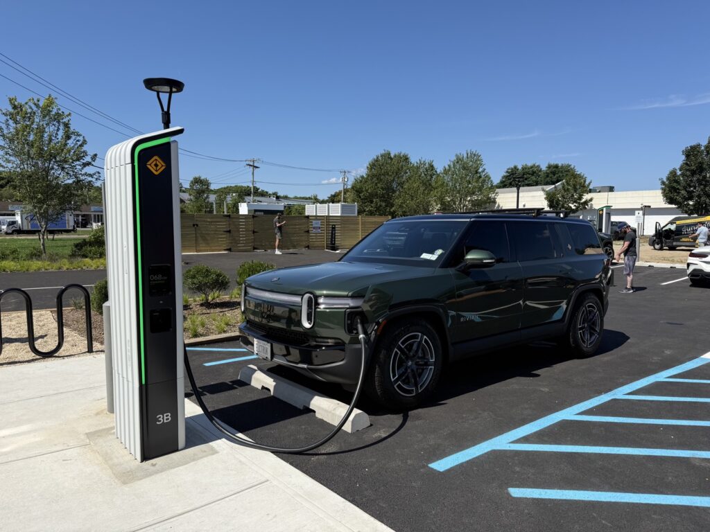 Rivian Southampton Charging Outpost