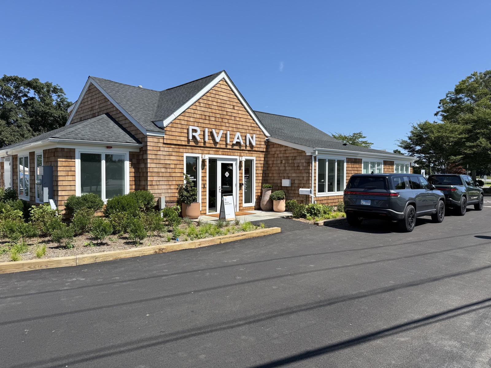 Rivian Southampton Charging Outpost