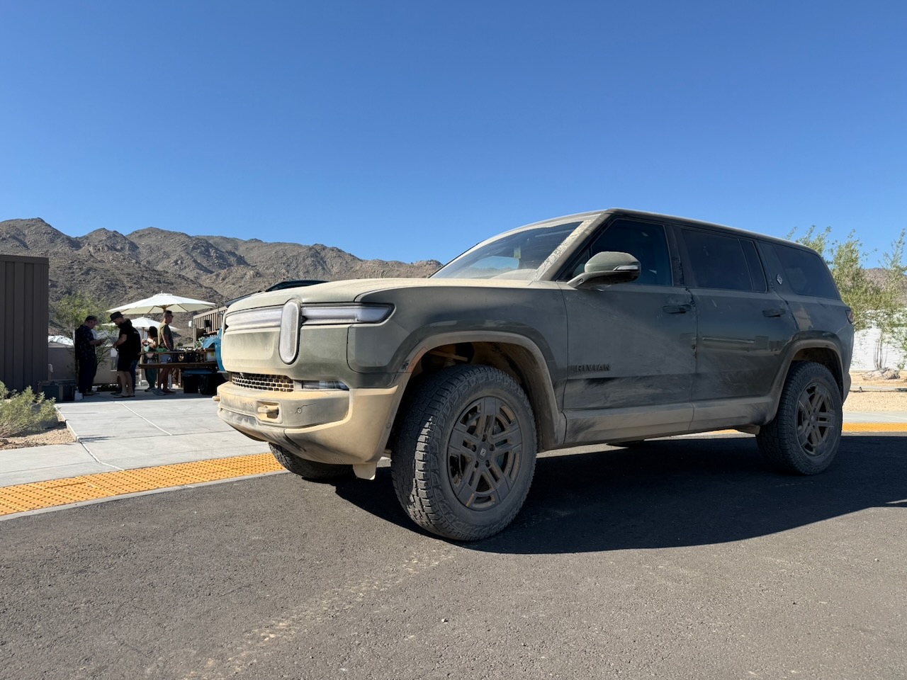 Rivian R1S Joshua Tree National Park