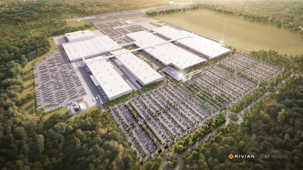 Rivian Georgia Factory Concept Art