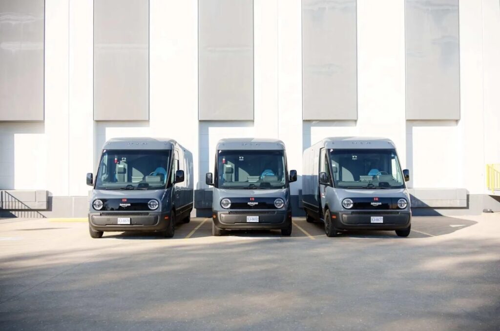 Amazon Launches First Rivian Electric Delivery Vans in Canada