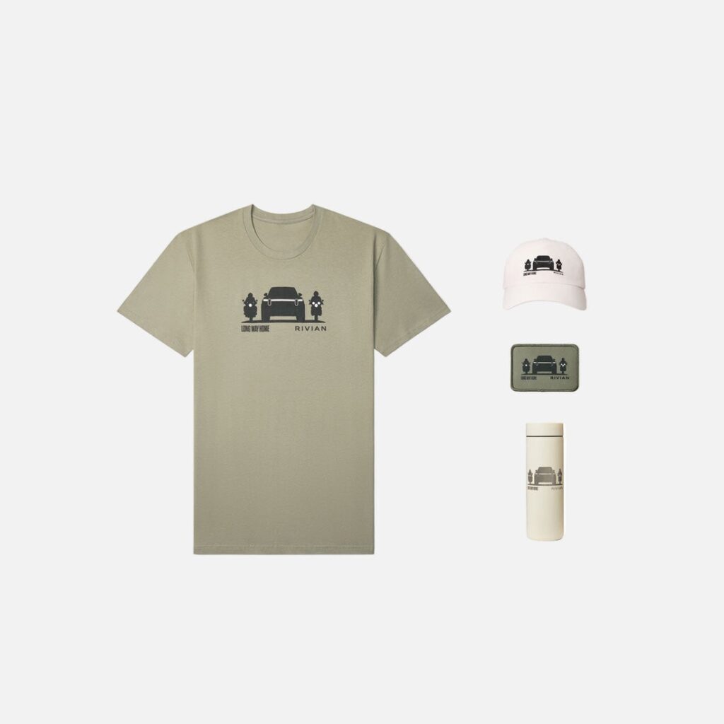 Cargo Net For Rivian R1t Rivian Adds R1T Cargo Net, Long Way Home Collection, and Borealis Merch ...