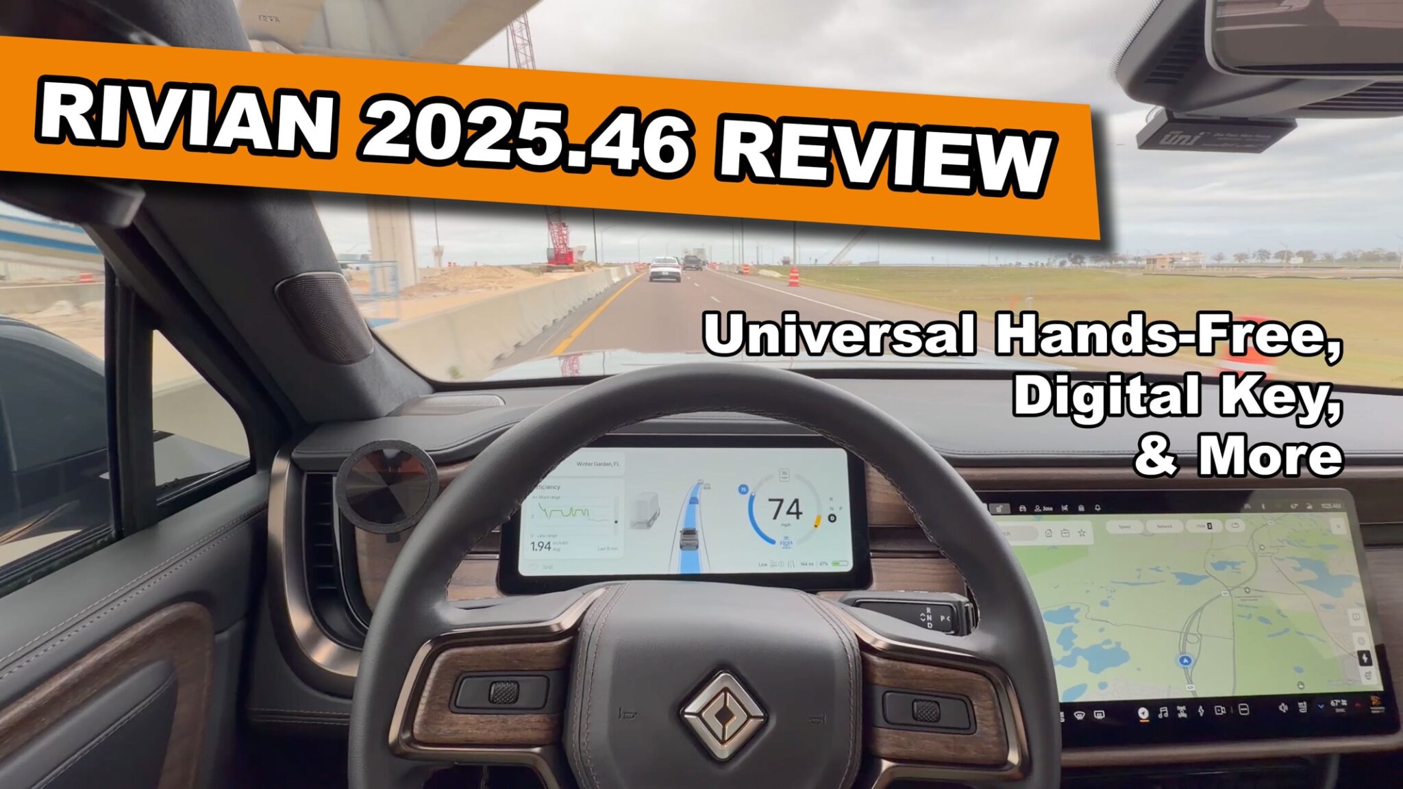 2022 Rivian Key Video – Rivian Unlocks Hands Free Driving and Digital Key in 2025.46 Update