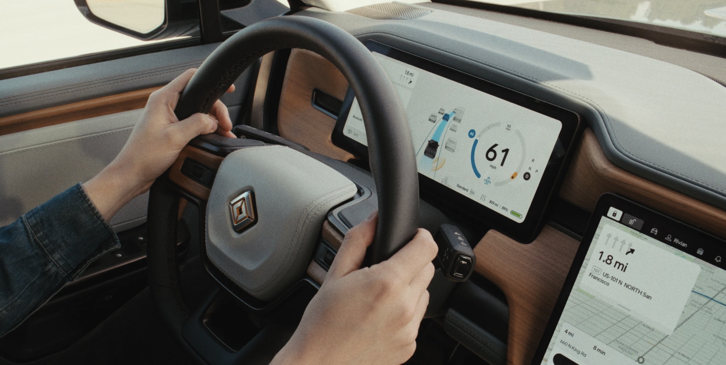 Rivian Autonomy+ Co-Steer