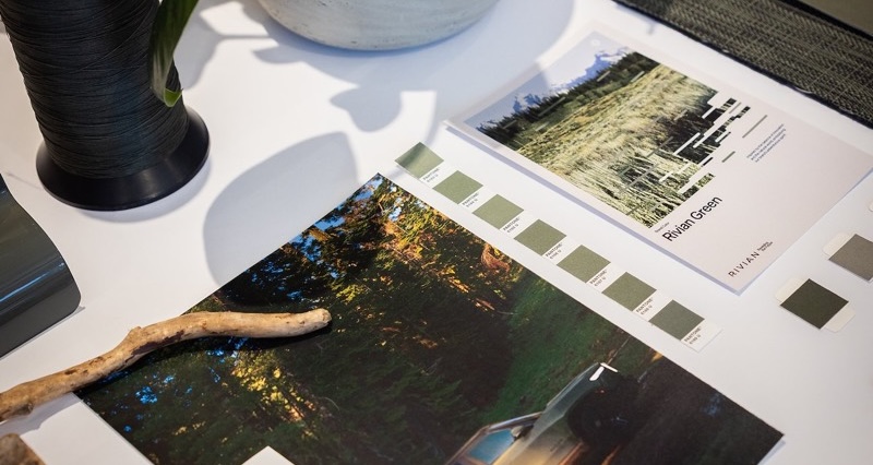 Rivian Green by Pantone