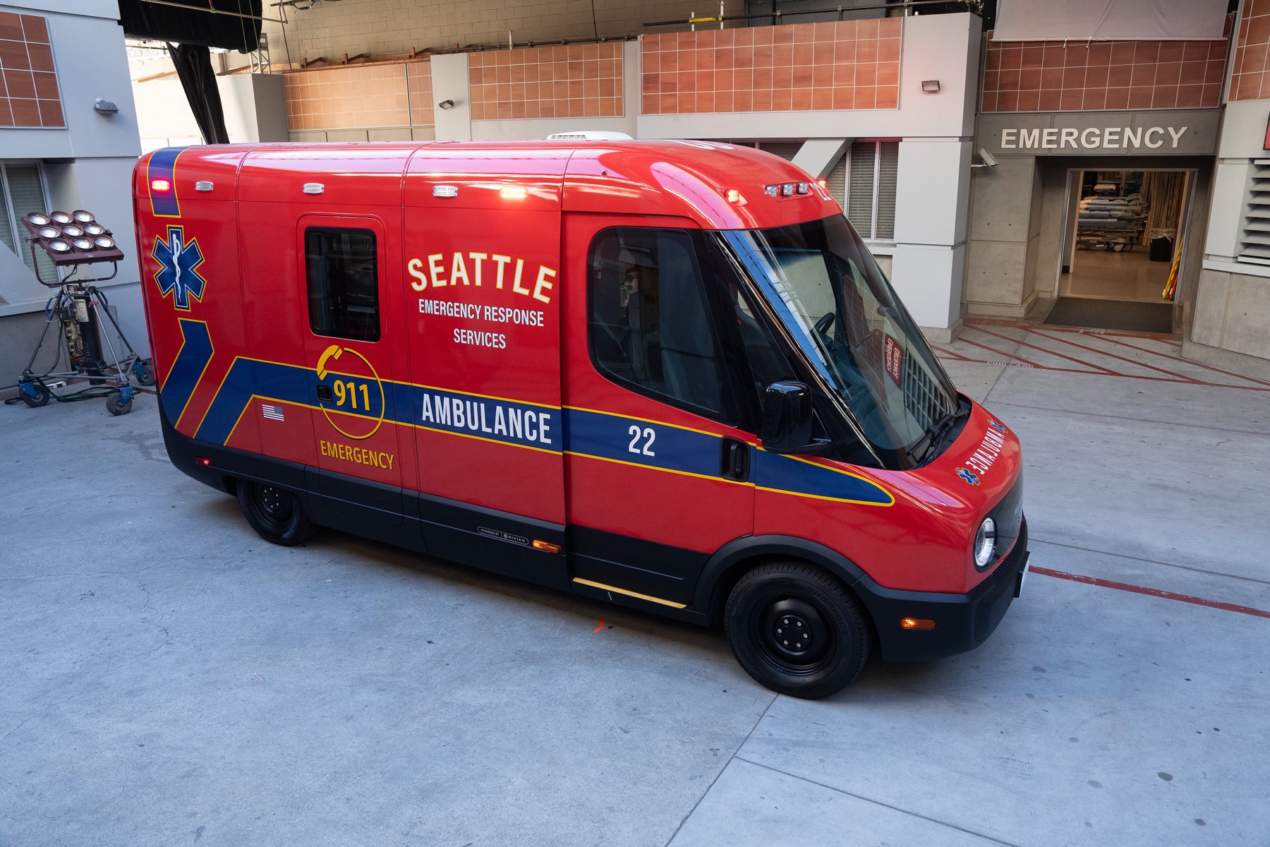 Rivian Grey’s Anatomy Ambulance Van