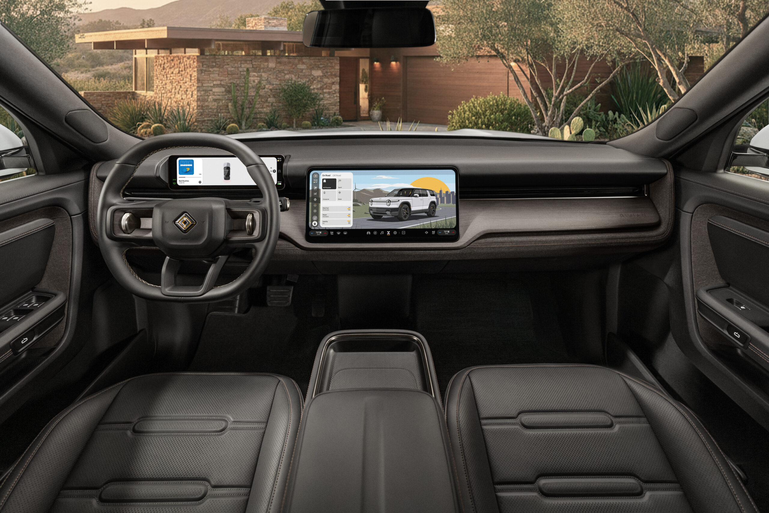 R2 Black Crater Signature Interior