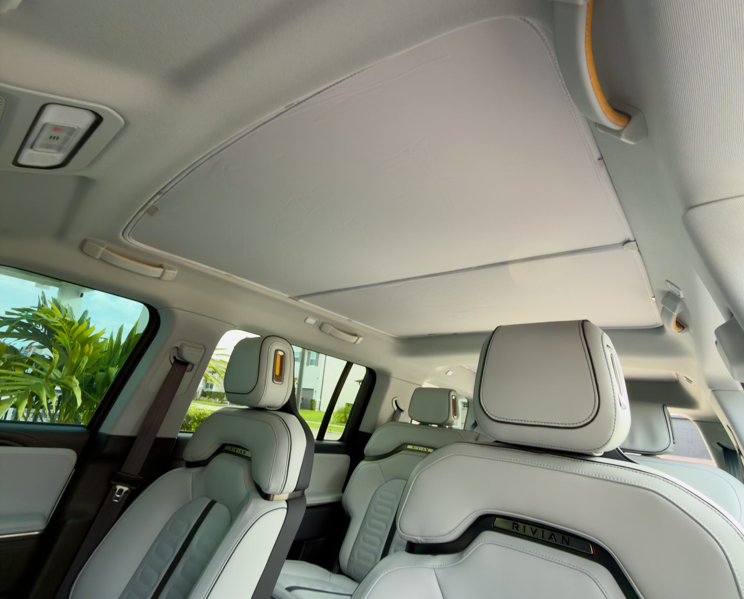 VION Rivian R1 Grey Sunshade