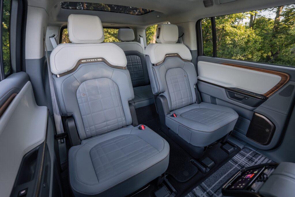 2027 Rivian R1S Captain's Chairs - Slate Sky Signature