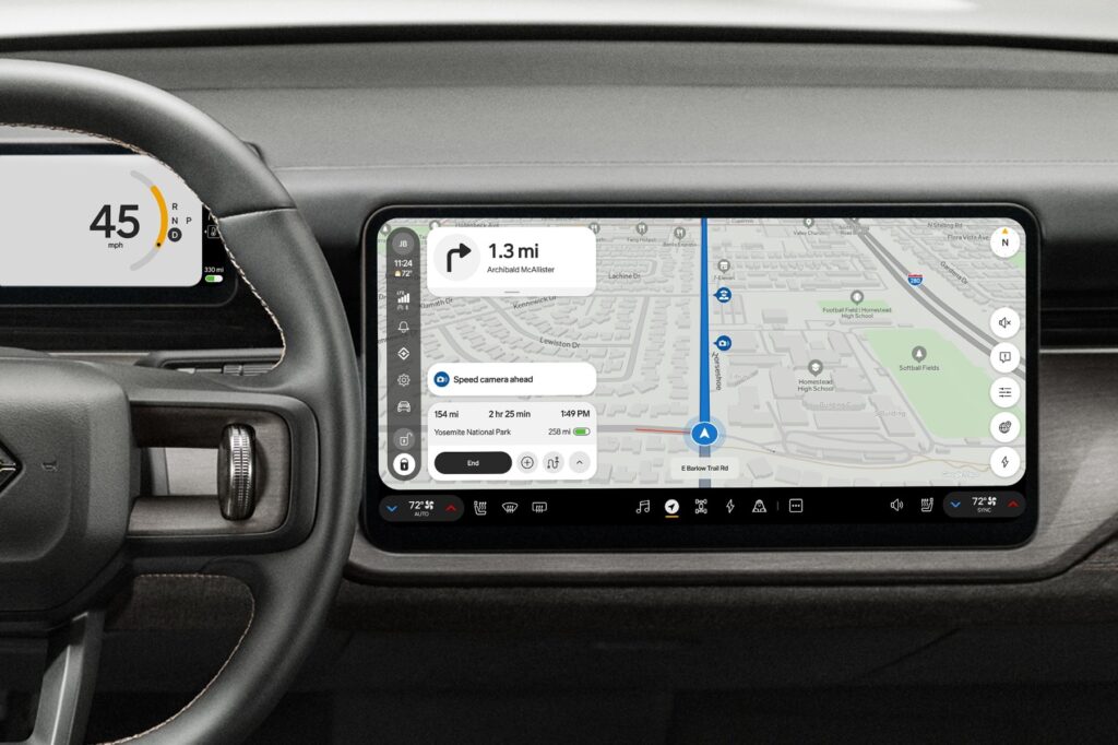 Rivian Waze Integration