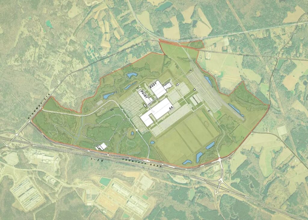 Rivian Georgia Factory Concept Art