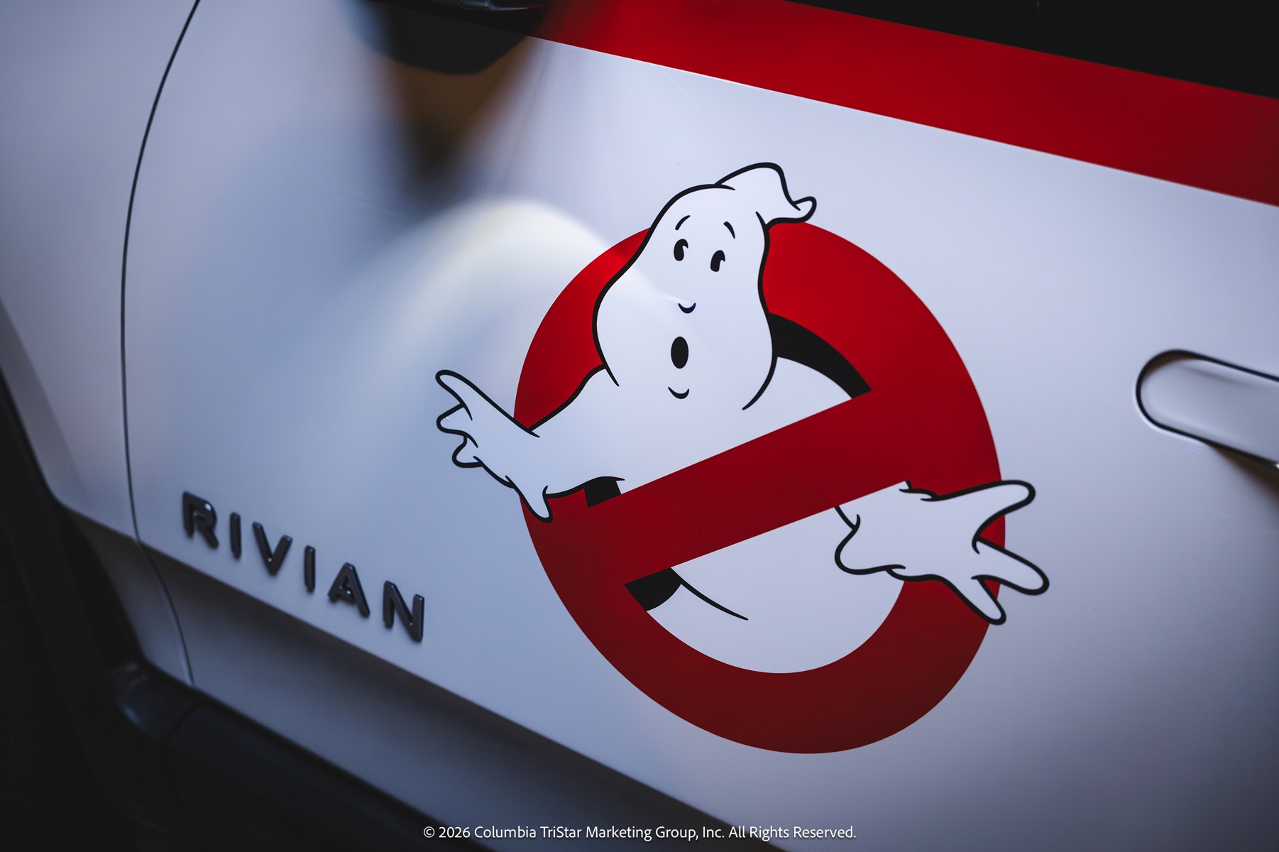 Ghost graphic on the Ecto-R1 wrap