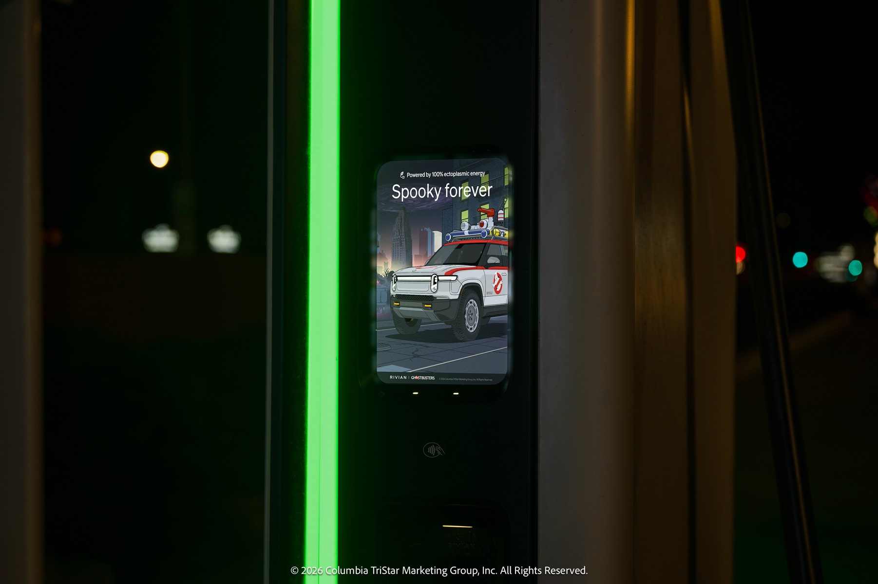 Ecto-R1 on a Rivian display