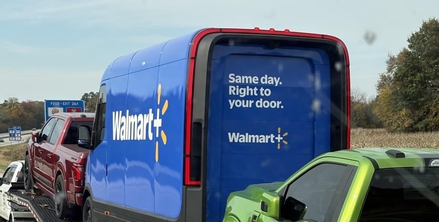 Walmart Rivian Commercial Van